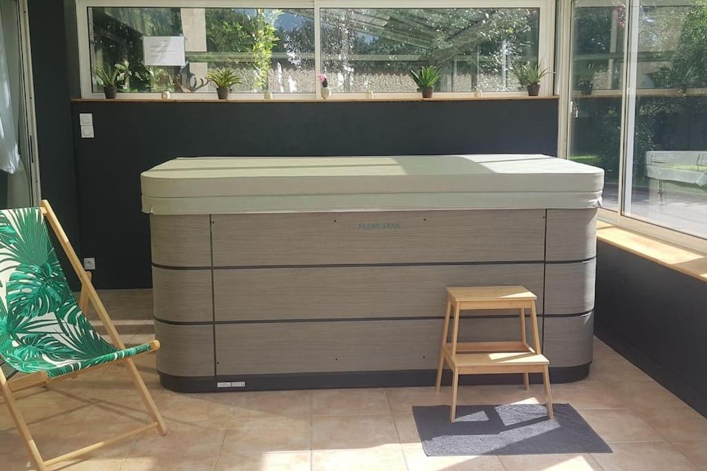Ferienhaus Maison Paisible Rennes Sud Avec Jaccuzzi Sur Reservation Noyal-Chatillon-sur-Seich